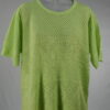 Vintage Λαχανί Πλεκτή Μπλούζα L