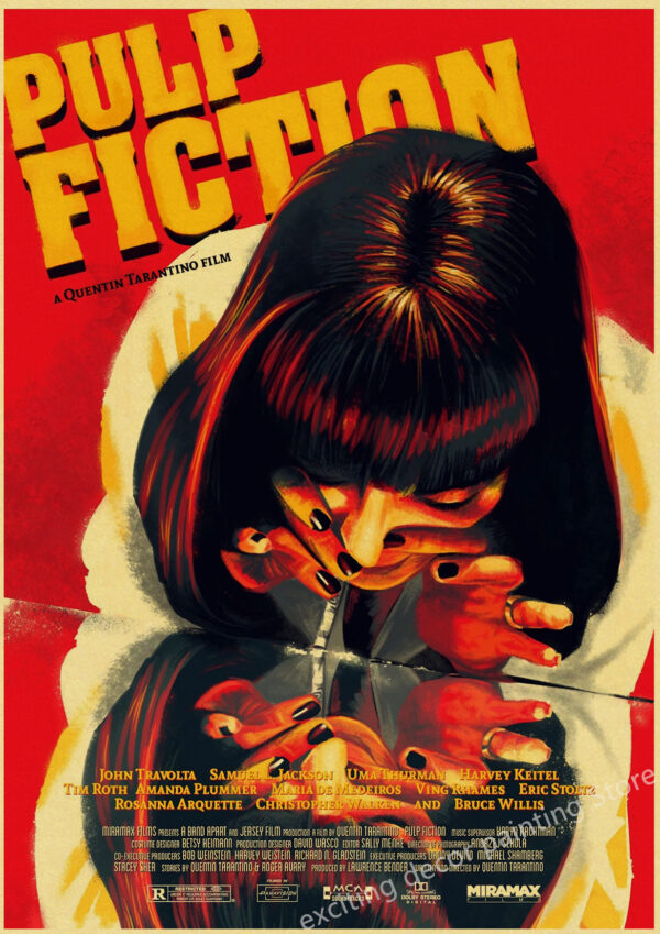 Posters Classic Movie Pulp Fiction
