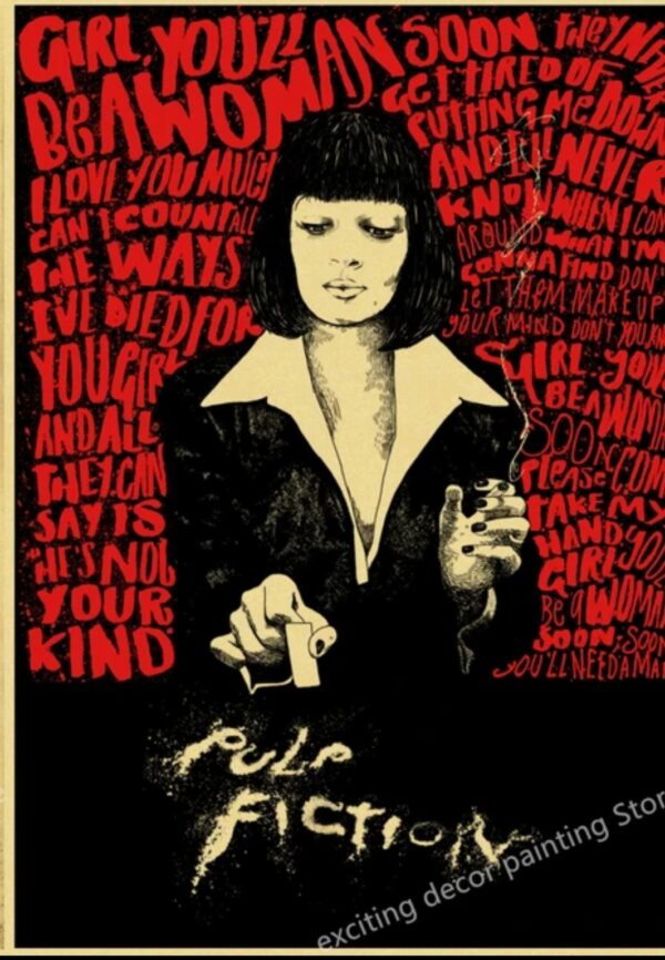 posters classic movie pulp fiction 8