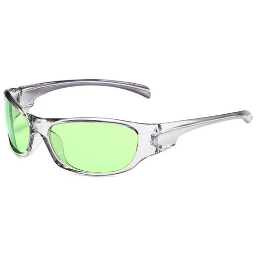 Y2K Punk Sunglasses Green